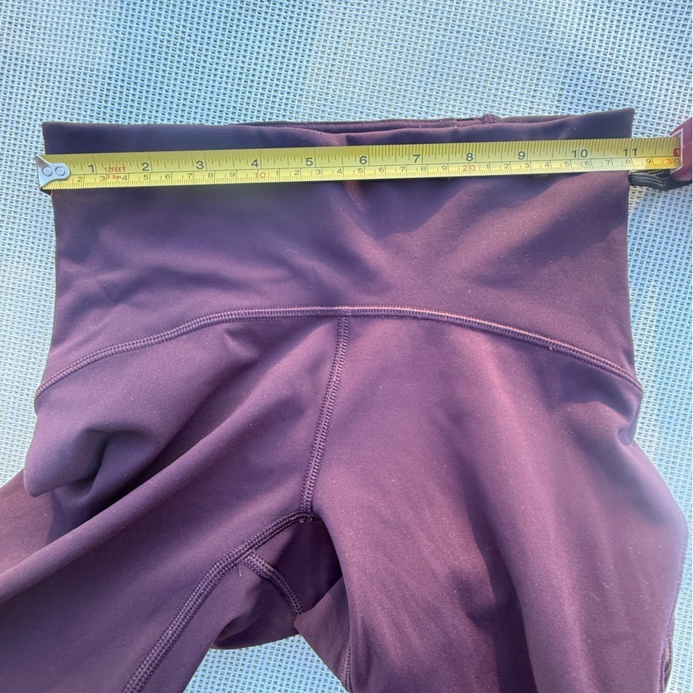 Lululemon Athletica Women’s size 2 Purple High-Waisted Leggings - Picture 3 of 9